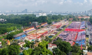 Những hình ảnh nổi bật trong đại lễ A80